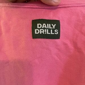 Daily Drills Cropped Sleeve Crew